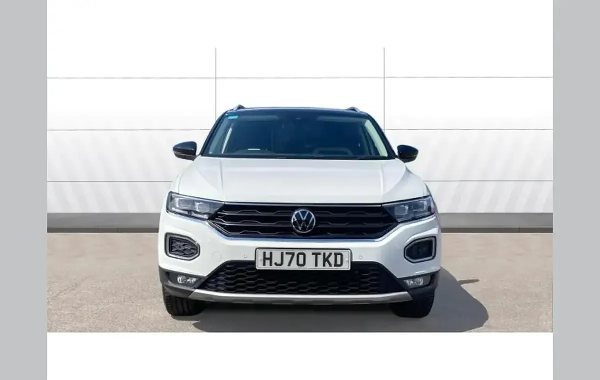 Used VW T-Roc SEL 150 HP (110 kW) 2020 White SUV