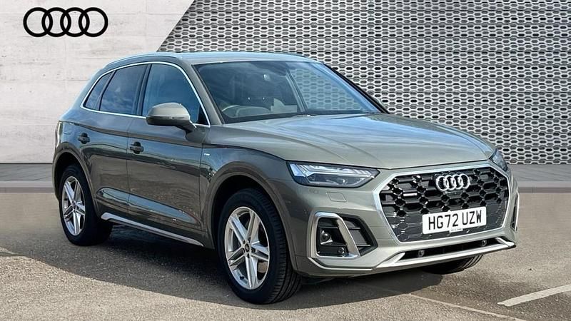 Used Audi Q5 S-Line 204 HP (150 kW) 2022 Grey SUV