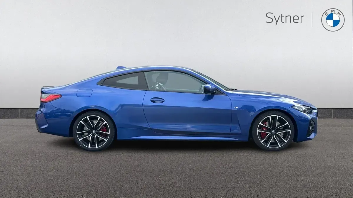 Used BMW 420 Coupé M Sport 181 HP (133 kW) 2022 Blue Coupe