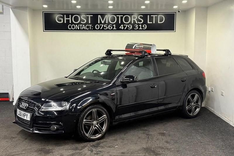 Black Used 2011 Audi A3 S-Line Hatchback | £4,995 (Fair price) - Image 1/1