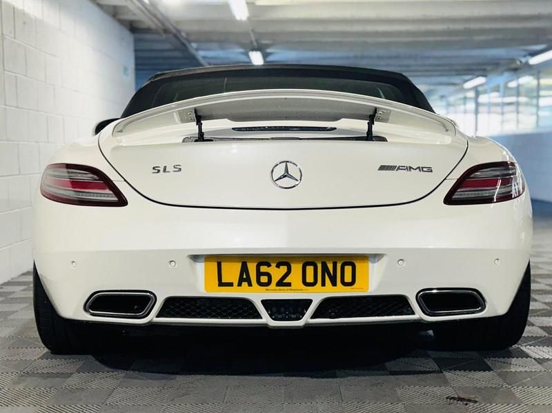 Used Mercedes SLS AMG 2012 White Cabriolet