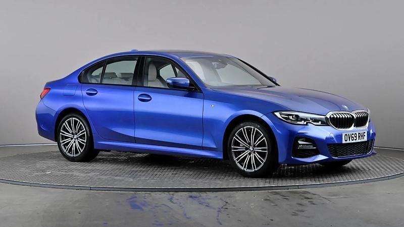 Blue Used 2019 BMW 330e M Sport Sedan | £16,798 (Fair price) - Image 1/3