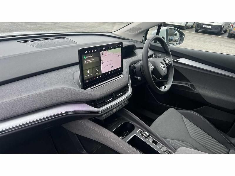 Used Skoda Enyaq iV 154 kW (210 HP) 2025 Moon white metallic SUV