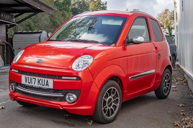 Used Microcar M.Go 2017 Red Hatchback