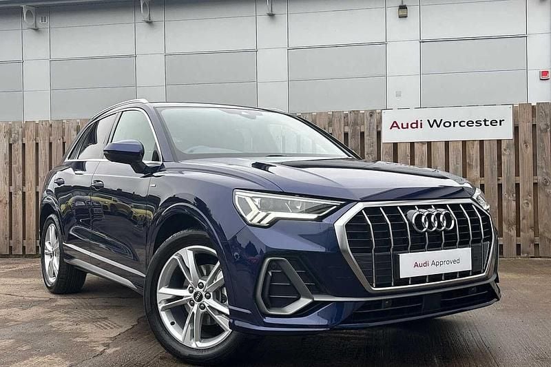 Navarra blue metallic New 2025 Audi Q3 S-Line SUV | £37,990 (Good price) - Image 1/4