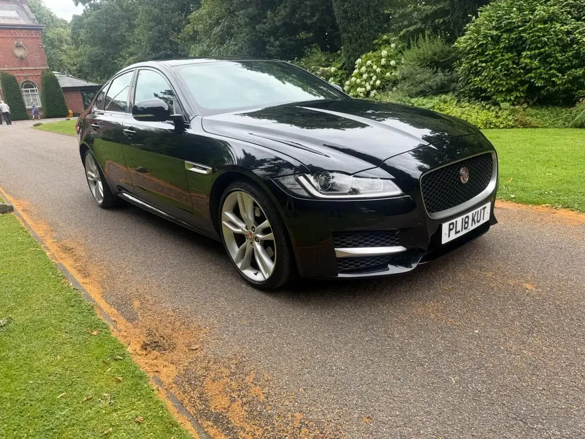 Used Jaguar XF R-Sport 2018 Black Sedan