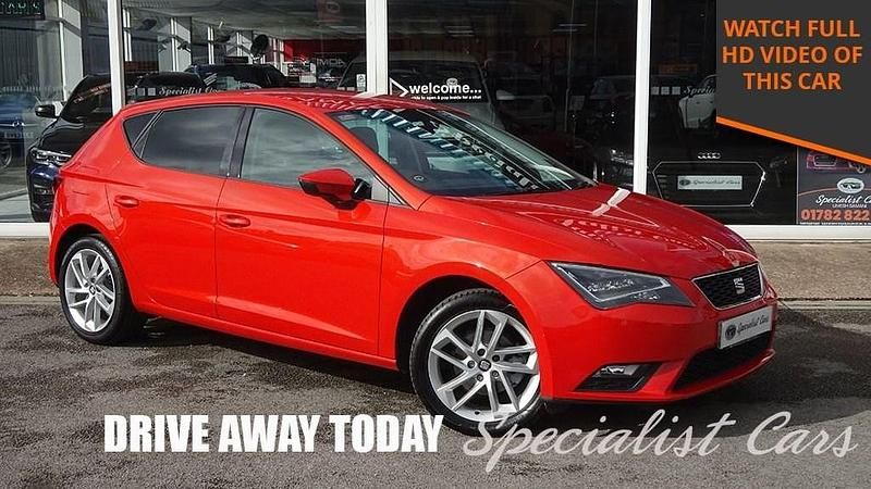 Red Used 2017 Seat Leon SE Dynamic Hatchback | £9,500 (Fair price) - Image 1/4