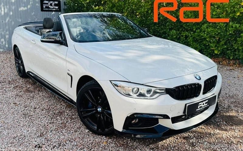 White Used 2014 BMW 435 M Sport Cabriolet | £15,495 (A bit pricey) - Image 1/4