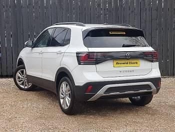 New VW T-Cross Match 95 HP (69 kW) 2025 White SUV
