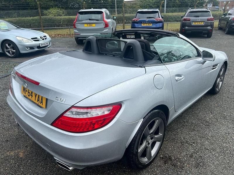 Used Mercedes SLK250 204 HP (150 kW) 2014 Silver Cabriolet