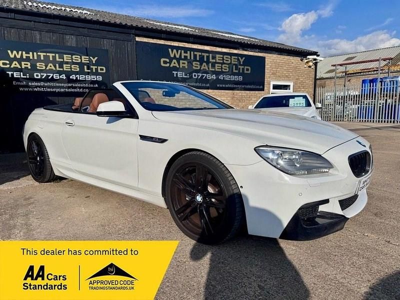 White Used 2012 BMW 640 Cabriolet M Sport Cabriolet | £11,495 (Fair price) - Image 1/4