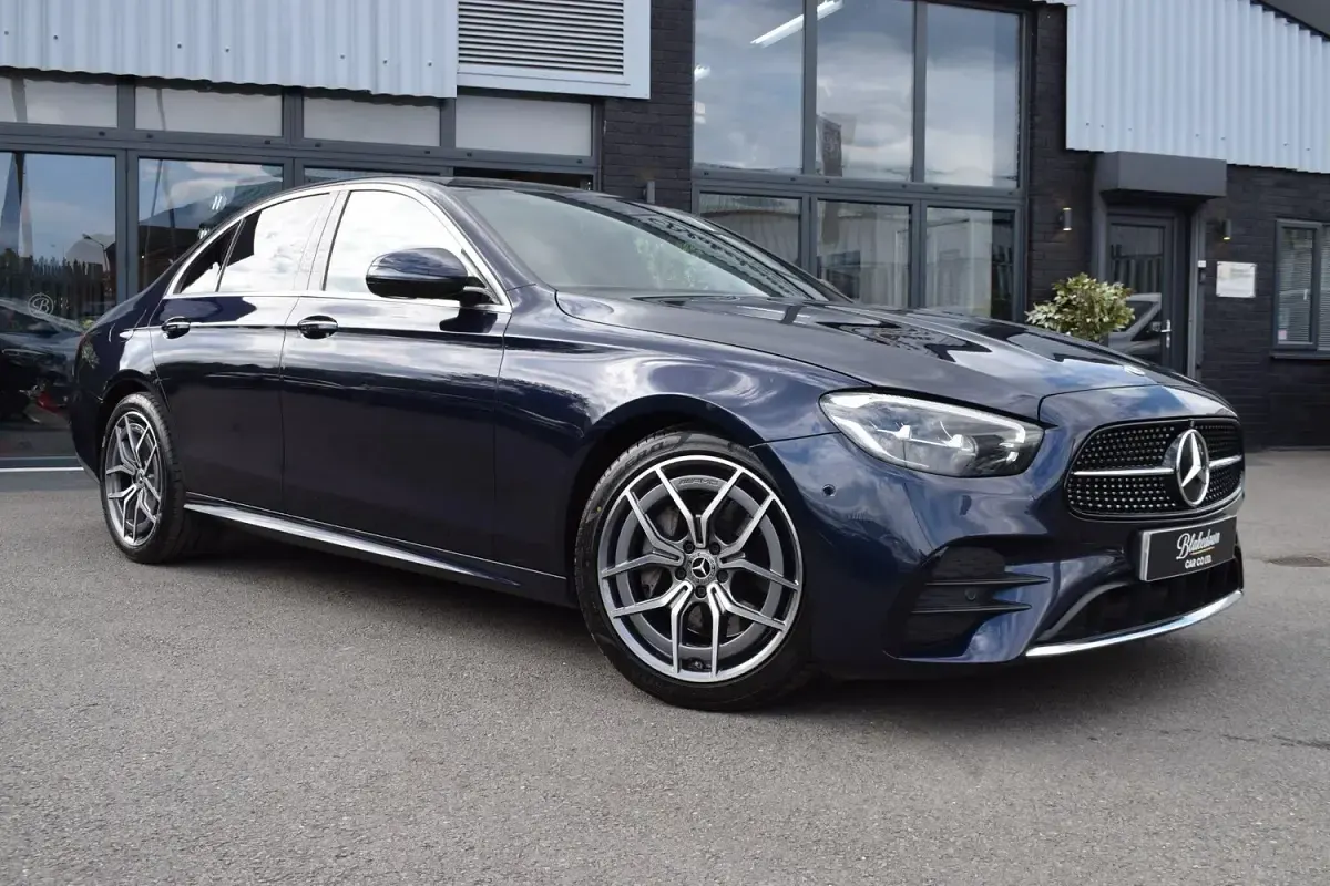 Used Mercedes E200 AMG Line Premium 2023 Blue Sedan