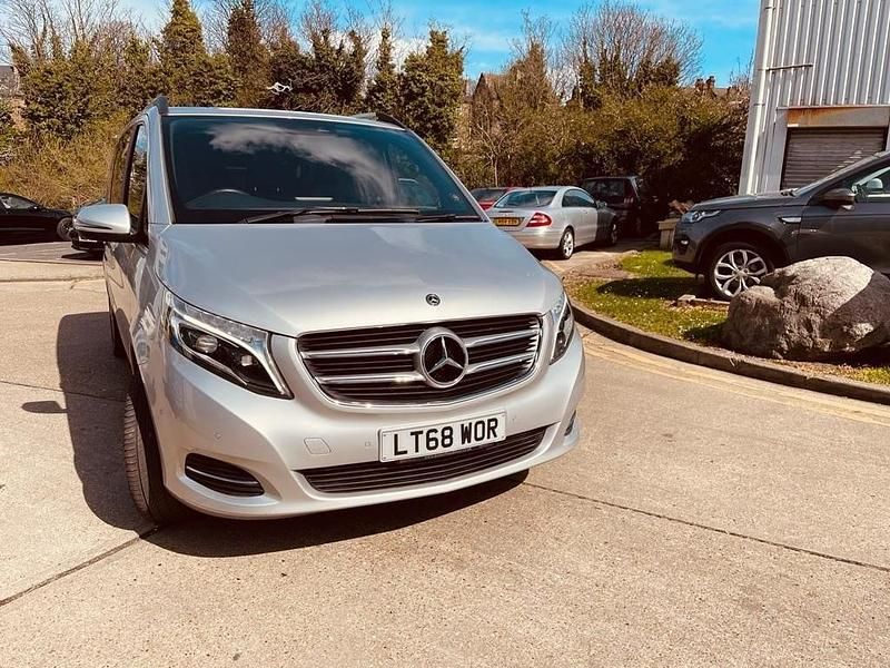 Silver Used 2018 Mercedes V250 MPV | £30,995 (Fair price) - Image 1/4