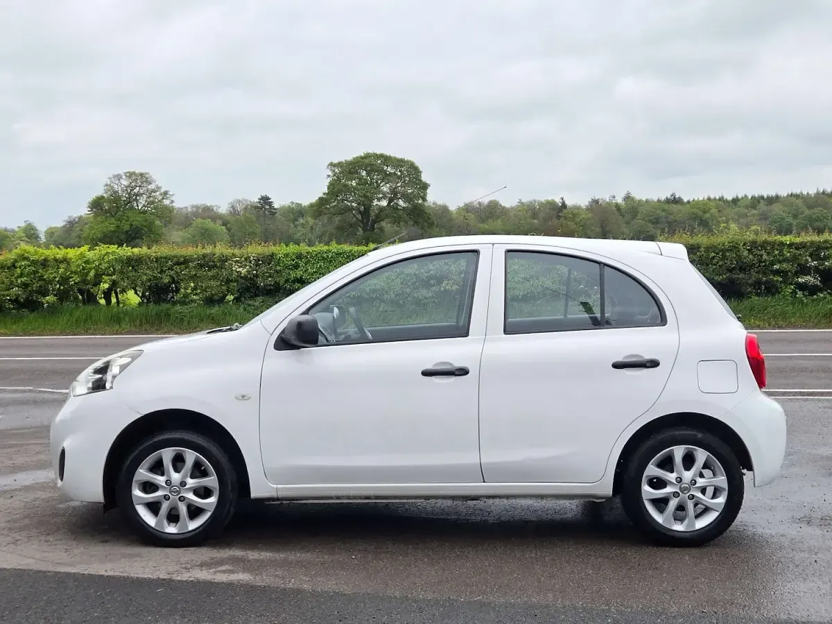 Used Nissan Micra 2015 White Hatchback
