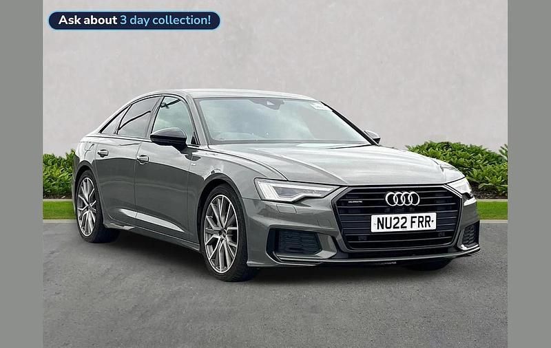 Used Audi A6 Black Edition 204 HP (150 kW) 2022 Grey Sedan