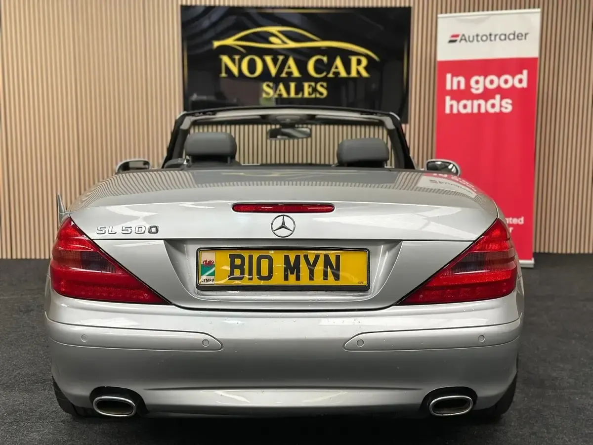 Used Mercedes SL500 2002 Silver Cabriolet