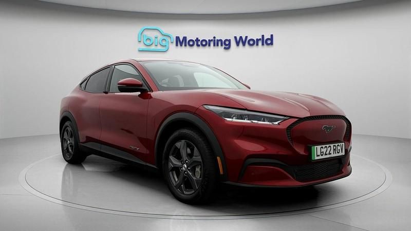 Used Ford Mustang Standard Range 269 HP (197 kW) 2021 Red Hatchback