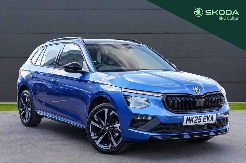 Blue Used 2025 Skoda Kamiq Monte Carlo SUV | £23,995 (A bit pricey) - Image 1/4