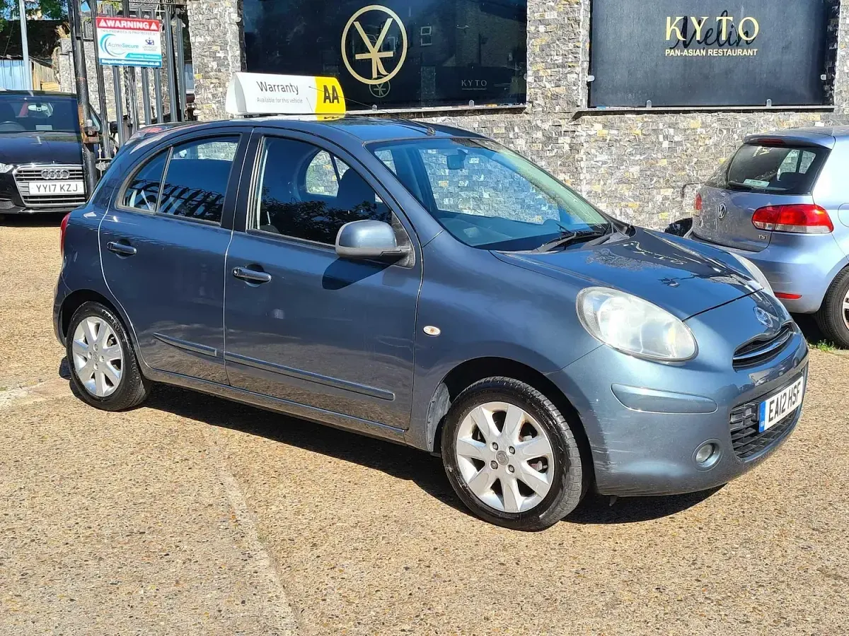 Used Nissan Micra Acenta 80 HP (58 kW) 2012 Grey Hatchback