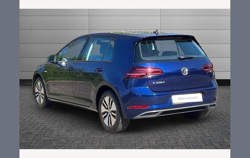 Used VW e-Golf 99 kW (135 HP) 2019 Blue Hatchback