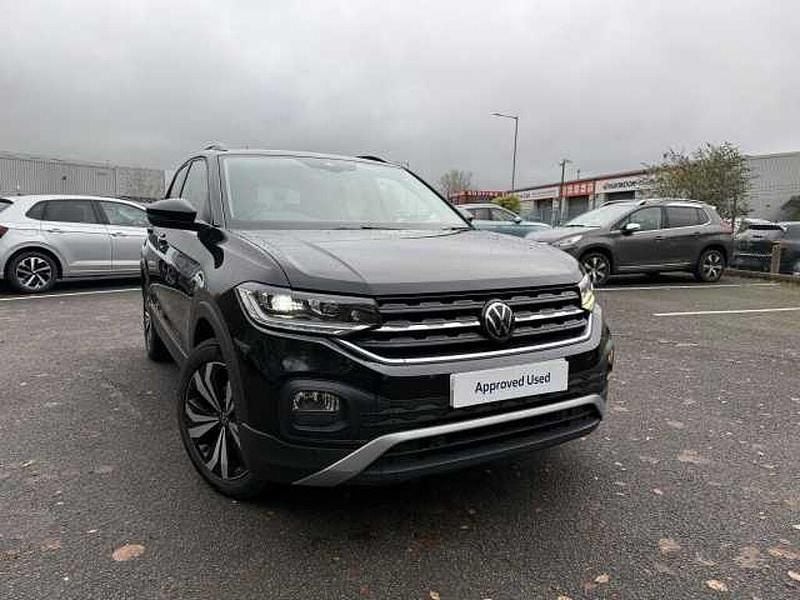 Black Used 2023 VW T-Cross Black Edition SUV | £17,100 (Fair price) - Image 1/4