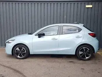 Used Mazda 2 Homura-Aka 90 HP (66 kW) 2023 Metallic  air stream blue Hatchback