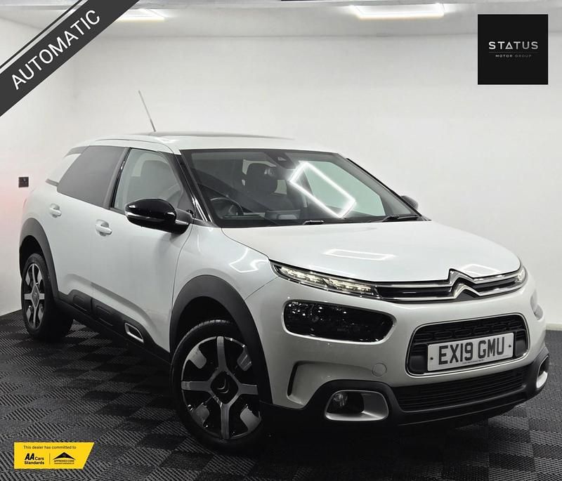 White Used 2019 Citroën C4 Cactus Flair Hatchback | £7,495 (Good price) - Image 1/4