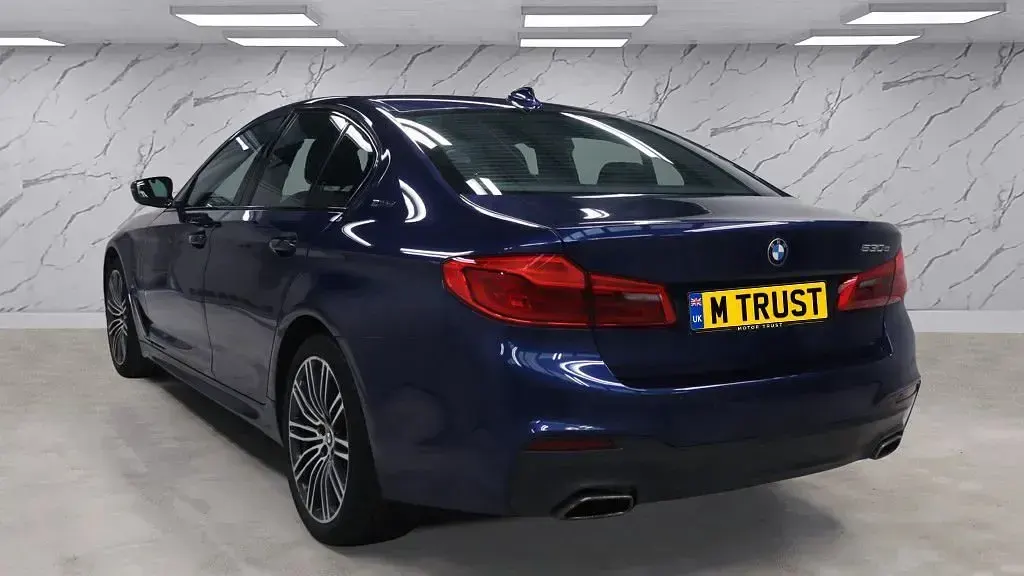 Used BMW 530e M Sport 2019 Blue Sedan
