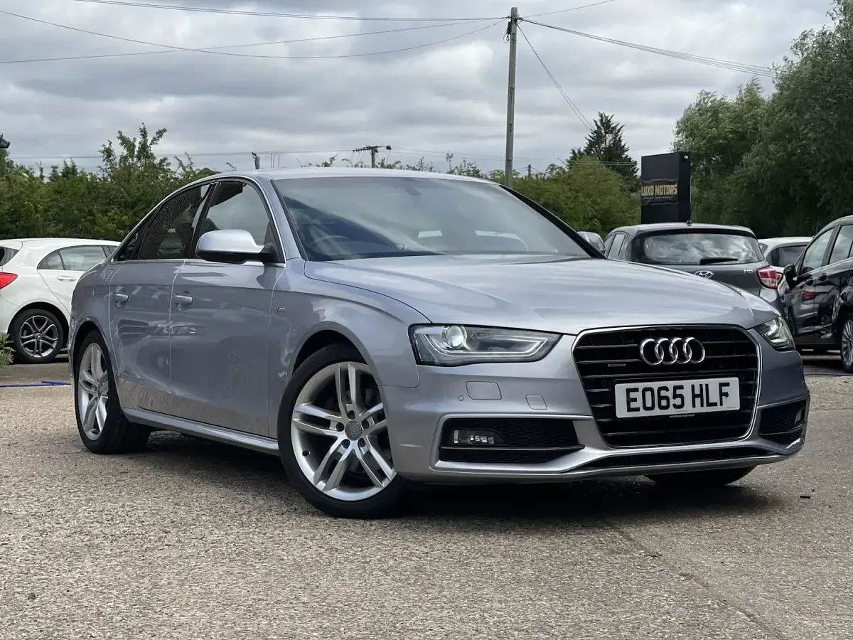 Used Audi A4 S-Line 2015 Silver Sedan