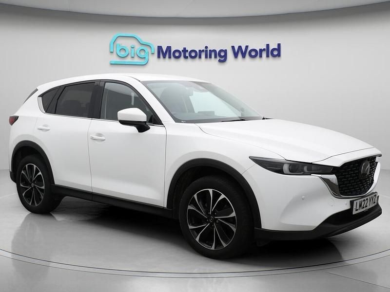 White Used 2022 Mazda CX-5 Inclusive SUV | £21,200 (Fair price) - Image 1/4