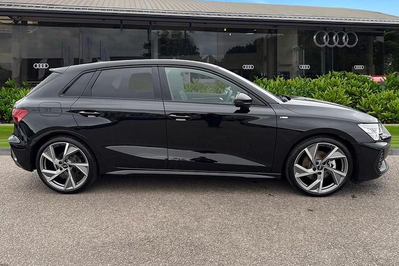 Used Audi A3 Sportback Black Edition 150 HP (110 kW) 2025 Black Hatchback