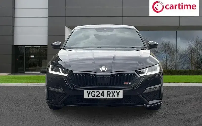 Used Skoda Octavia vRS 200 HP (147 kW) 2023 Black Hatchback
