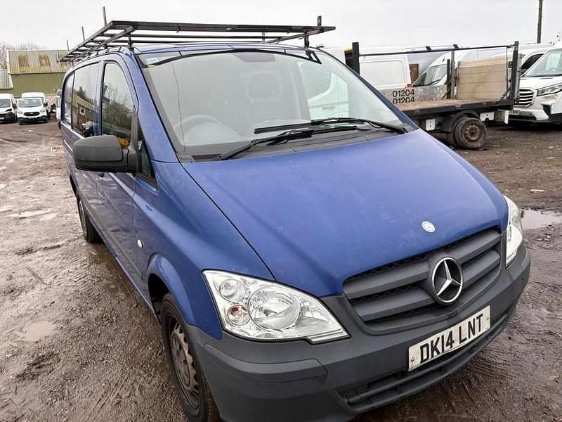 Used Mercedes Vito 95 HP (69 kW) 2014 Blue Van