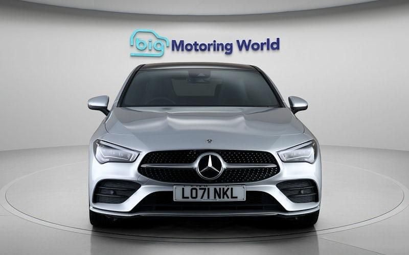 Used Mercedes CLA180 AMG line 136 HP (100 kW) 2022 Silver Sedan