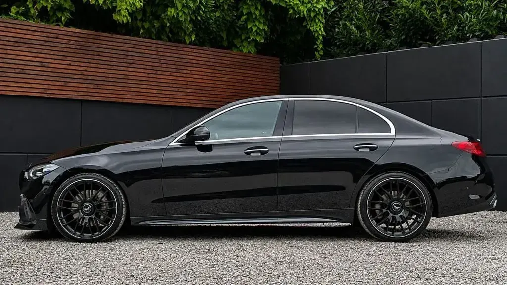 Used Mercedes C220 AMG line 2023 Black Sedan