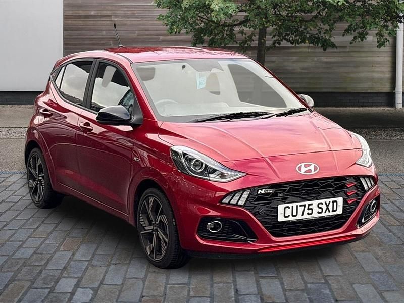 Red New 2025 Hyundai i10 N Line Hatchback | £16,995 (Good price) - Image 1/4