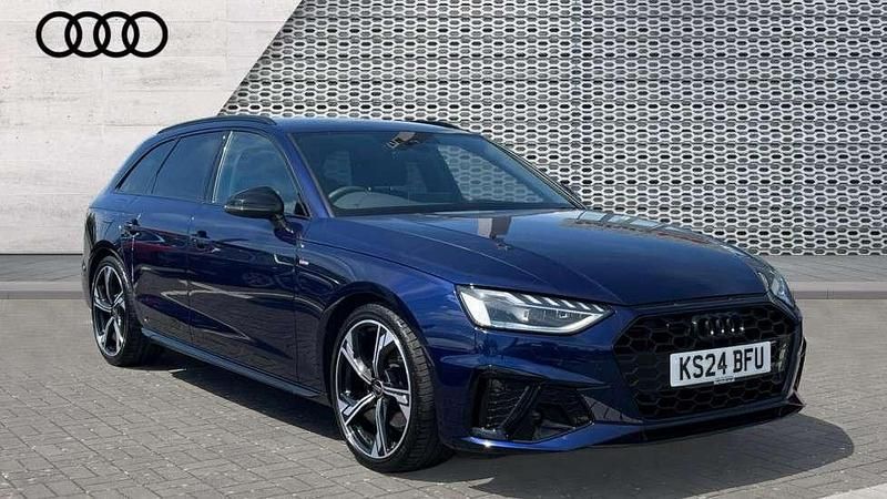 Metallic manhattan grey Used 2024 Audi A4 Black Edition Estate | £31,928 (A bit pricey) - Image 1/4