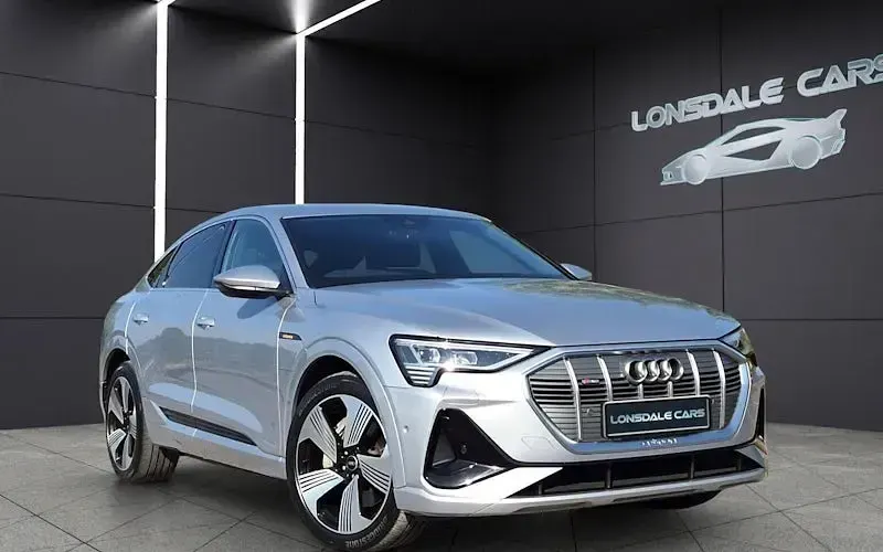 Used Audi e-tron Sportback S-Line 300 kW (408 HP) 2021 Silver SUV