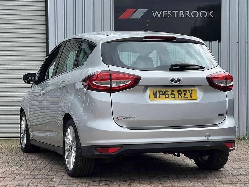 Begagnad Ford C-MAX Titanium 2015 Silver Minibuss