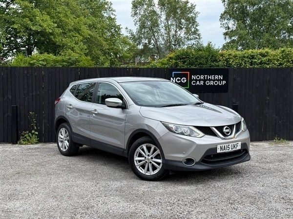 Silver Used 2015 Nissan Qashqai Acenta SUV | £4,795 (Fair price) - Image 1/1