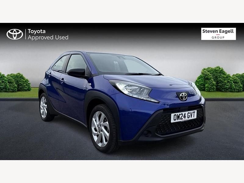 Blue Used 2024 Toyota Aygo X PURE SUV | £15,762 - Image 1/3