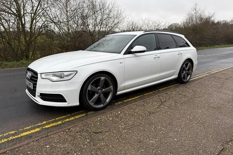 Used Audi A6 Black Edition 2013 White Estate