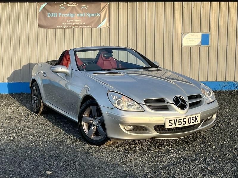 Silver Used 2005 Mercedes SLK200 Cabriolet | £4,788 (Fair price) - Image 1/4