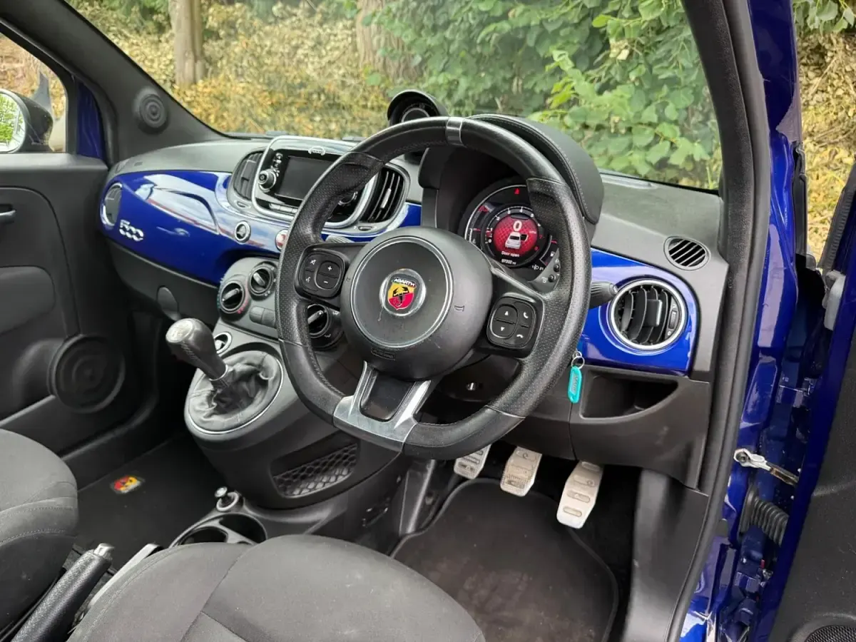 Used Abarth 595 2017 Blue Hatchback