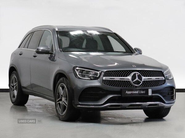 Grey Used 2021 Mercedes GLC220 AMG line Estate | £26,995 (Fair price) - Image 1/4