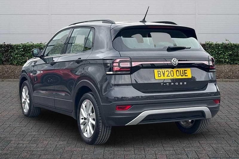 Used VW T-Cross SE 115 HP (84 kW) 2020 Grey SUV
