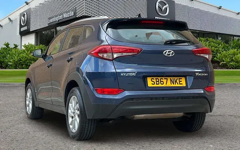 Usado Hyundai Tucson SE 177 CV (130 kW) 2017 Azul SUV