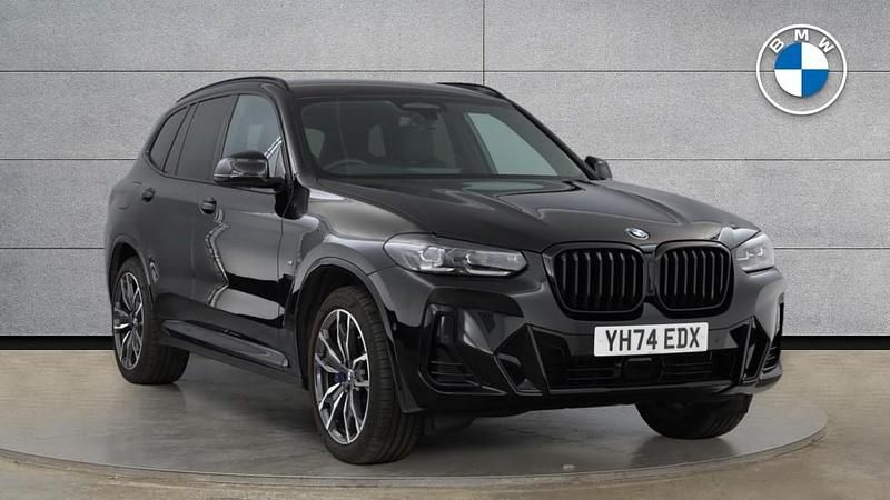 Black Used 2024 BMW X3 M Sport SUV | £47,799 (Expensive) - Image 1/4