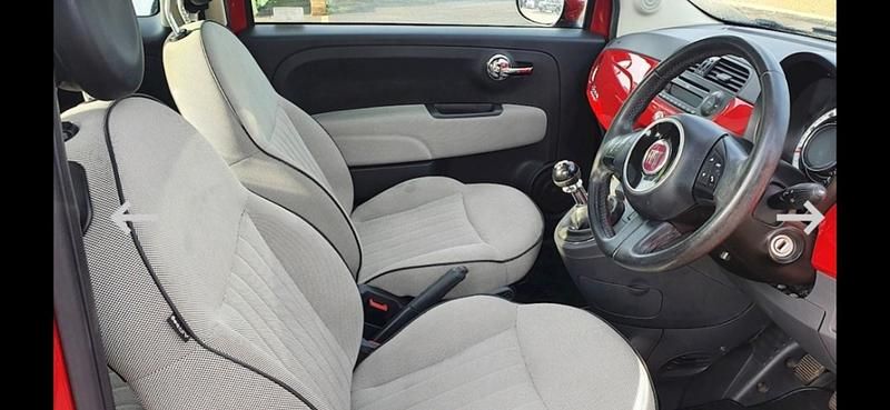 Used Fiat 500 Lounge 2013 Red Hatchback