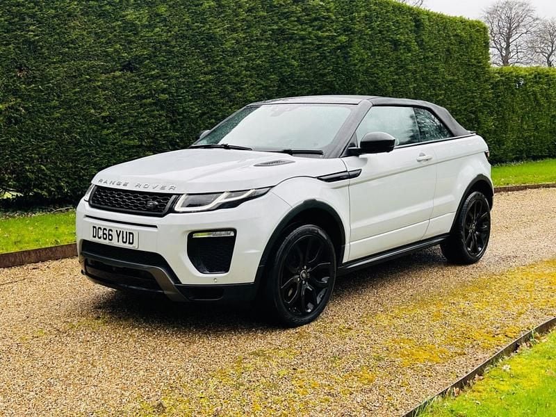 Used Land Rover Range Rover evoque HSE Dynamic 2017 White Cabriolet